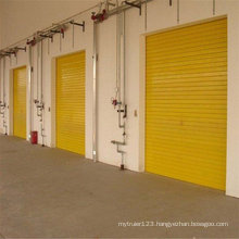 Fire resistant rolling shutter door of underground garage
